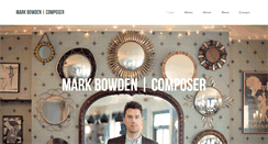 Desktop Screenshot of markbowden.net